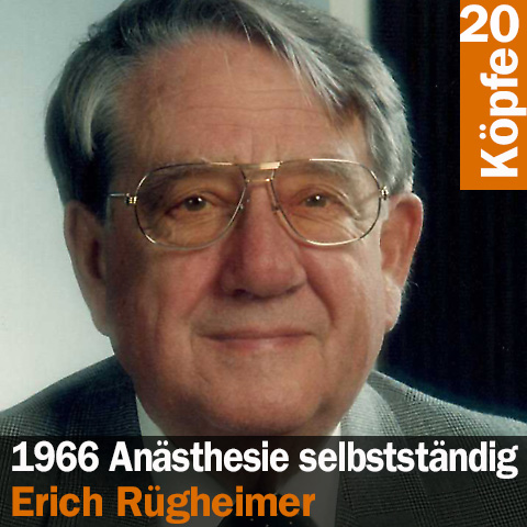 Erich Rügheimer, Anästhesiologische Klinik