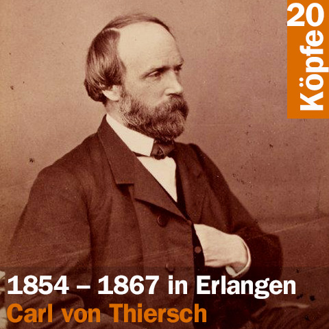 Carl Thiersch (1822 – 1895). Porträtsammlung der Universitätsbibliothek der FAU Erlangen-Nürnberg