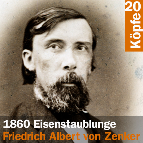 Friedrich Albert von Zenker, Quelle: Universitätsbibliothek Erlangen-Nürnberg, Porträtsammlung