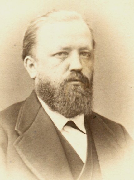 Karl Ludwig Ernst Friedrich Schröder (1838 – 1887), Bildnachweis: Porträtsammlung der Universitätsbibliothek Erlangen-Nürnberg